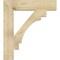 Ekena Millwork Merced Block Rough Sawn Bracket, Douglas Fir, 6"W x 32"D x 36"H BKT06X32X36MRC05RDF - alternate 4